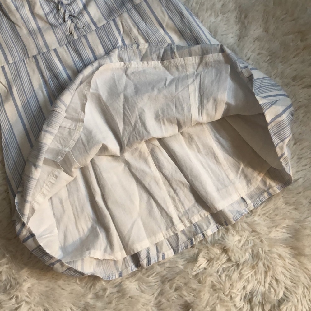 SOLD! By The Way Revolve Blue & White Striped Mini Dress 💙🤍 - Picture 5 of 10